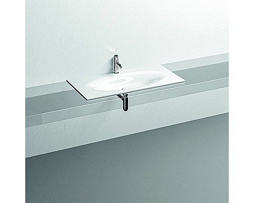 Раковина Kerasan Shape 102 547001*1 Белая глянцевая