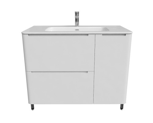 Тумба с раковиной Iddis Edifice 100 Белая