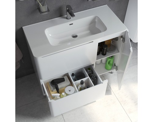Тумба с раковиной Iddis Edifice 100 Белая