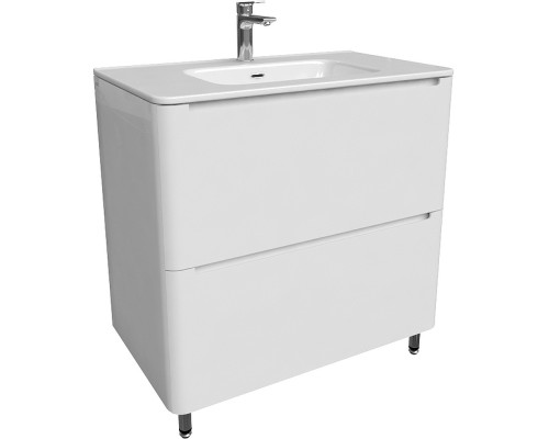 Тумба с раковиной Iddis Edifice 80 EDI80WFi95K Белая