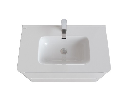 Тумба с раковиной Iddis Edifice 80 EDI80WFi95K Белая