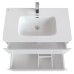 Тумба с раковиной Iddis Edifice 80 EDI80WFi95K Белая