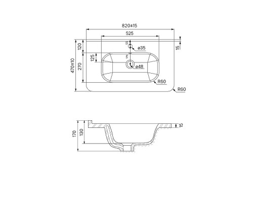 Тумба с раковиной Iddis Edifice 80 EDI80WFi95K Белая