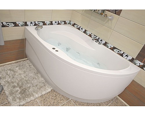 Акриловая ванна Aquanet Graciosa 150x90 L 205325 без гидромассажа