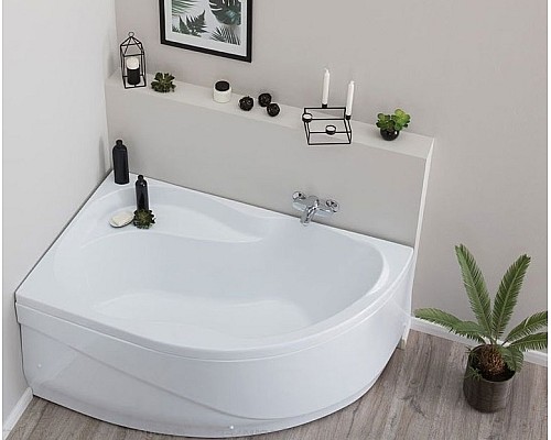 Акриловая ванна Aquanet Graciosa 150x90 L 205325 без гидромассажа