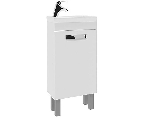 Тумба под раковину Vigo Plaza 40 tn.PLA.MIR.40.1D Белая
