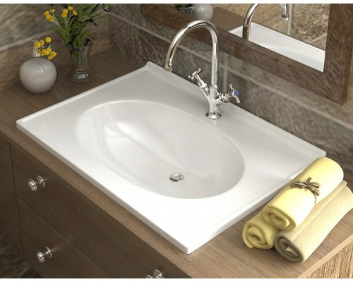 Раковина Эстет Лилия 70 ФР-00000784 Белая