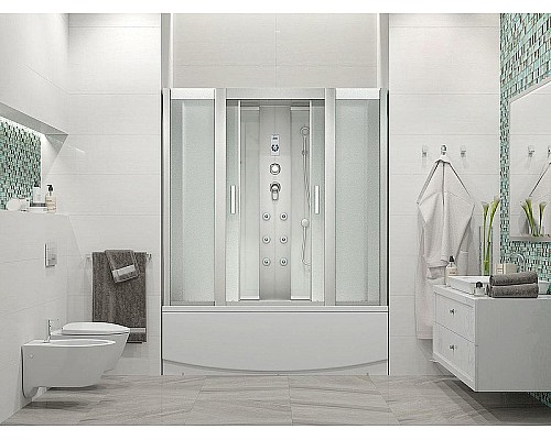 Душевой бокс Erlit Comfort 170х80 ER4517TP-C3-RUS с гидромассажем Душевой бокс Erlit Comfort 170х80 ER4517TP-C3-RUS с гидромассажем