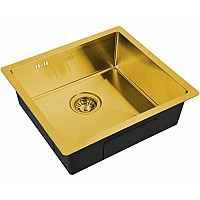 Кухонная мойка ZorG Steel Hammer 48 SH 4844 BRONZE Бронза