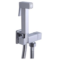 Гигиенический душ с запорным вентилем Frap F7502 Хром