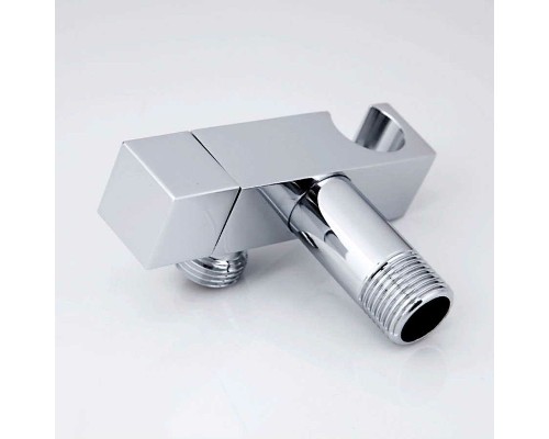 Гигиенический душ с запорным вентилем Frap F7502 Хром