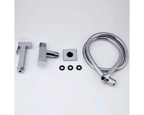 Гигиенический душ с запорным вентилем Frap F7502 Хром