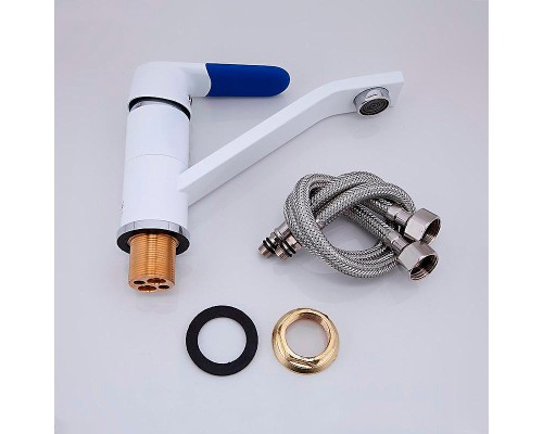 Смеситель для кухни Frap H34 F4534 Белый Хром