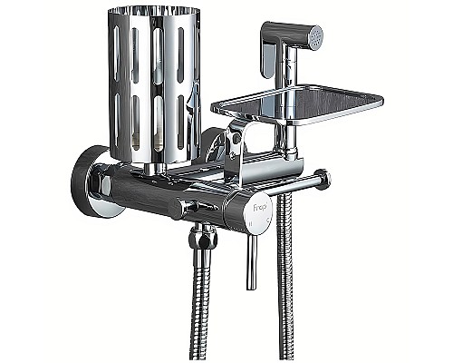 Гигиенический душ со смесителем Frap F7513 Хром