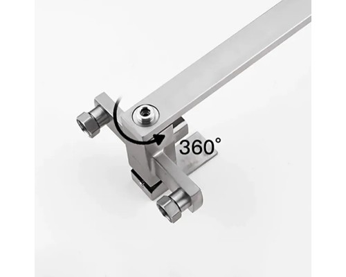 Смеситель для ванны Frap H802 F22802 универсальный Нержавеющая сталь