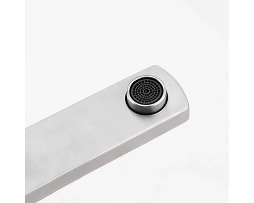 Смеситель для ванны Frap H802 F22802 универсальный Нержавеющая сталь