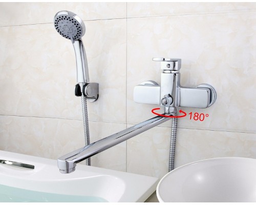 Смеситель для ванны Frap H73 F2273 универсальный Хром