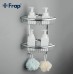 Полка корзина Frap угловая Черная матовая