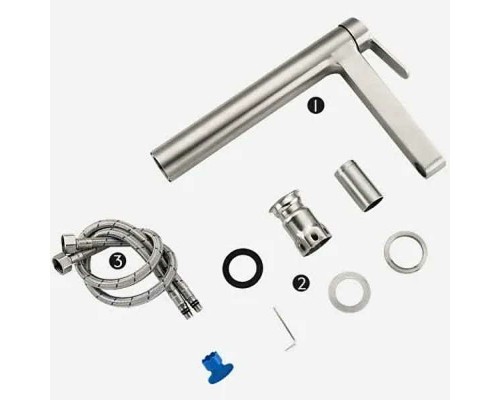 Смеситель для раковины Gappo G99-30 G1099-32 Сатин