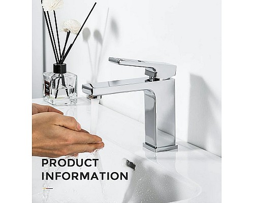 Смеситель для раковины Gappo G18 G1018-1 Хром