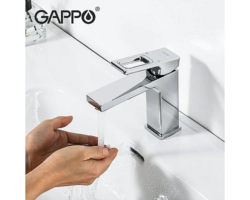 Смеситель для раковины Gappo G18 G1018-1 Хром