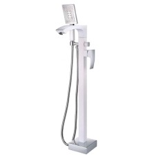 Смеситель для ванны Gappo G07 G3007-8 Белый Хром