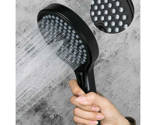 Ручной душ Gappo G004 Черный матовый