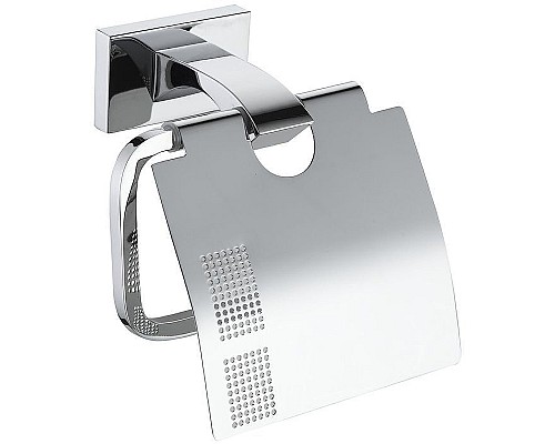 Держатель туалетной бумаги Gappo G0703 с крышкой Хром