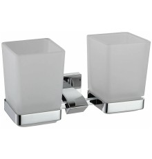Стакан для зубных щеток Gappo G0708 двойной Хром