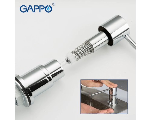 Дозатор для моющего средства Gappo G40 G402 Хром