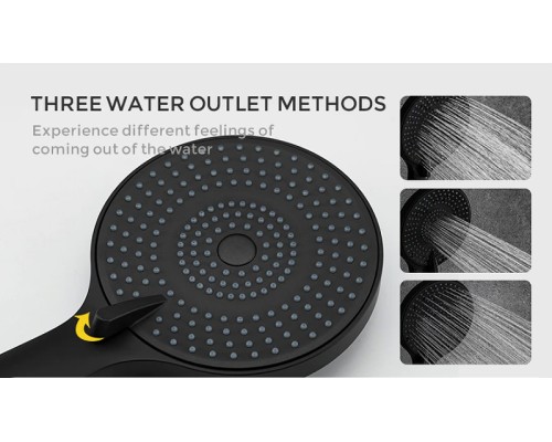 Душевая система Gappo G2495-5 Черная матовая