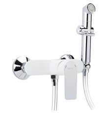 Гигиенический душ со смесителем Gappo G48 G2048-8 Белый Хром