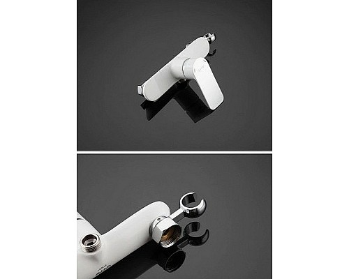 Гигиенический душ со смесителем Gappo G48 G2048-8 Белый Хром