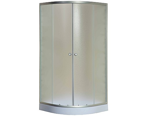 Душевой уголок Niagara Eco 80x80 NG-003-14N профиль Хром матовый стекло матовое