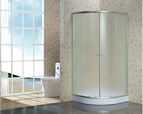 Душевой уголок Niagara Eco 80x80 NG-003-14N профиль Хром матовый стекло матовое