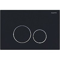 Клавиша смыва Aquatek KDI-0000020 Черная матовая