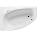 Акриловая ванна Excellent Kameleon 170x110 L Soft Золото с гидромассажем