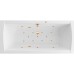 Акриловая ванна Excellent Aquaria Lux 180x80 с гидромассажем