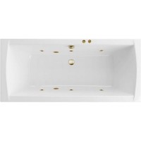 Акриловая ванна Excellent Aquaria Lux 180x80 с гидромассажем