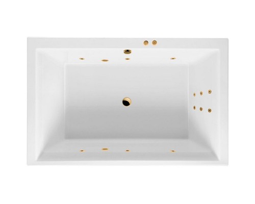 Акриловая ванна Excellent Crown Lux 190x120 WAEX.CRO19.LINE.GL с гидромассажем