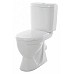 Унитаз-компакт Sanita Стандарт эконом WC.CC/Standart/1-P/WHT.G/S1 с бачком и сиденьем