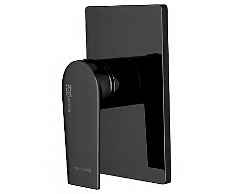 Гигиенический душ со смесителем WasserKRAFT А66096 Черный глянец