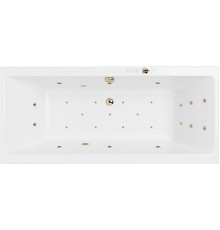 Акриловая ванна Excellent Pryzmat 200x90 WAEX.PRY20.ULTRA.BR с гидромассажем