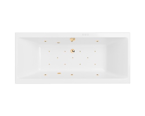 Акриловая ванна Excellent Pryzmat Slim 170x75 WAEX.PRY17S.RELAX.GL с гидромассажем