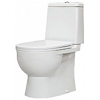 Унитаз Sanita Luxe Best Luxe SL DM WC.CC/Best/2-DM/WHT.G/S1 Белый с бачком и сиденьем Микролифт