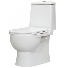 Унитаз Sanita Luxe Best Luxe SL DM WC.CC/Best/2-DM/WHT.G/S1 Белый с бачком и сиденьем Микролифт