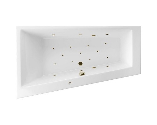 Акриловая ванна Excellent Sfera Slim 170x100 L с гидромассажем