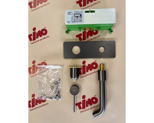 Смеситель для раковины Timo Saona 2371/18SM Черное золото