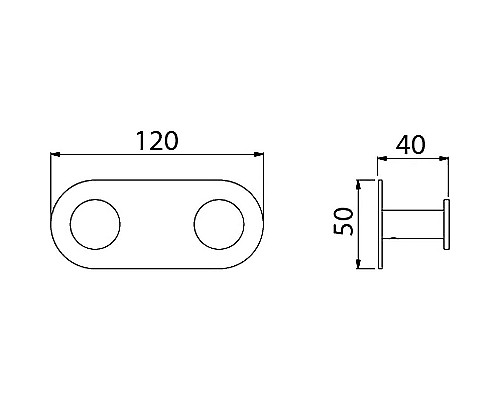 Вешалка для полотенец Timo Saona 13014/17 Золото матовое