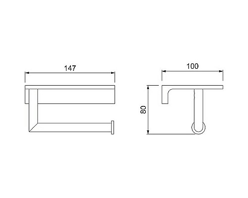 Держатель туалетной бумаги Timo Saona 13043/17 Золото матовое